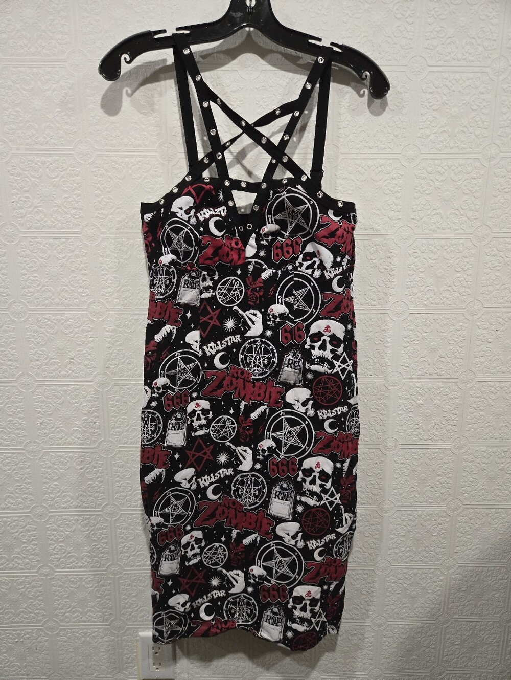 Officially licensed Killstar x Rob Zombie bodycon dress Demonoid